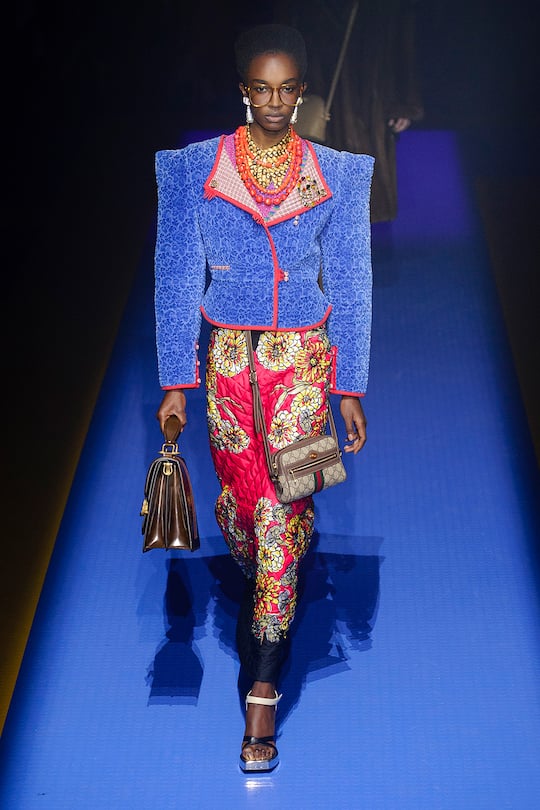 Runway-Bild der Gucci Frühjahr/Sommer 2018 Kollektion aus Mailand