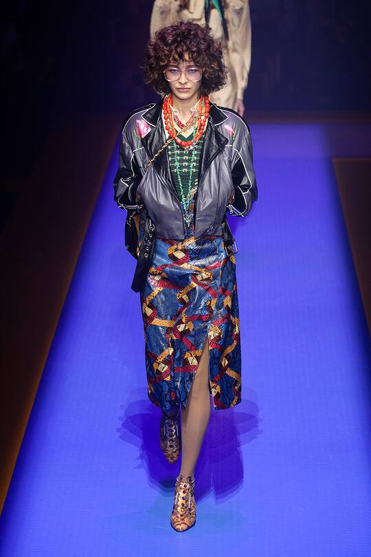 Runway-Bild der Gucci Frühjahr/Sommer 2018 Kollektion aus Mailand