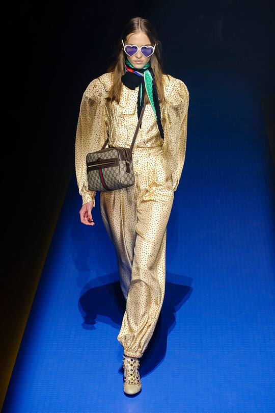 Runway-Bild der Gucci Frühjahr/Sommer 2018 Kollektion aus Mailand