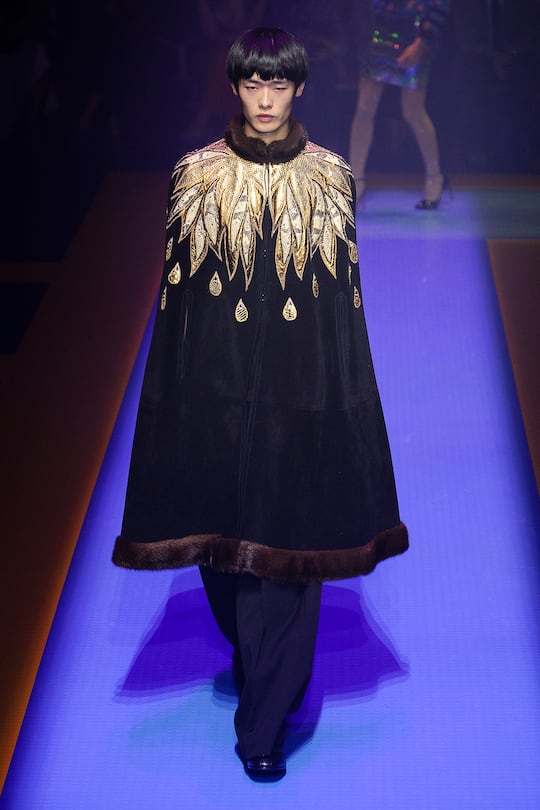 Runway-Bild der Gucci Frühjahr/Sommer 2018 Kollektion aus Mailand