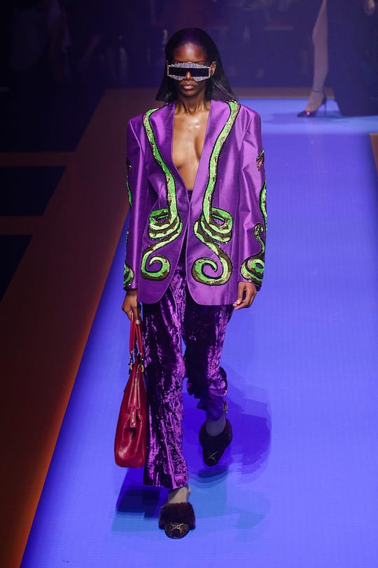 Runway-Bild der Gucci Frühjahr/Sommer 2018 Kollektion aus Mailand