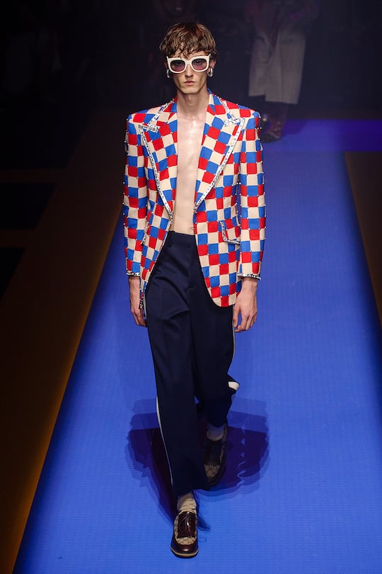 Runway-Bild der Gucci Frühjahr/Sommer 2018 Kollektion aus Mailand