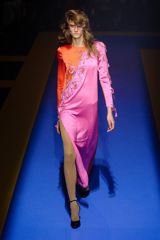 Runway-Bild der Gucci Frühjahr/Sommer 2018 Kollektion aus Mailand