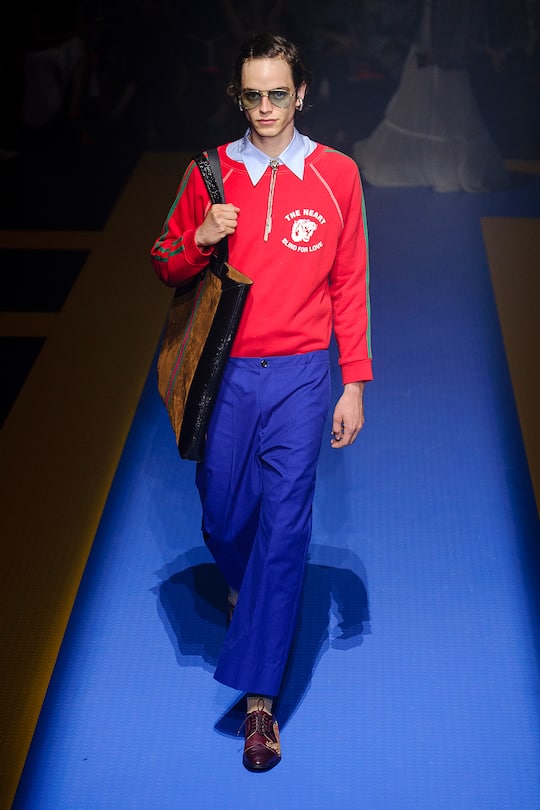 Runway-Bild der Gucci Frühjahr/Sommer 2018 Kollektion aus Mailand