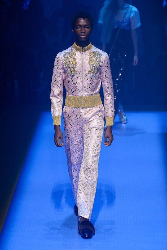 Runway-Bild der Gucci Frühjahr/Sommer 2018 Kollektion aus Mailand