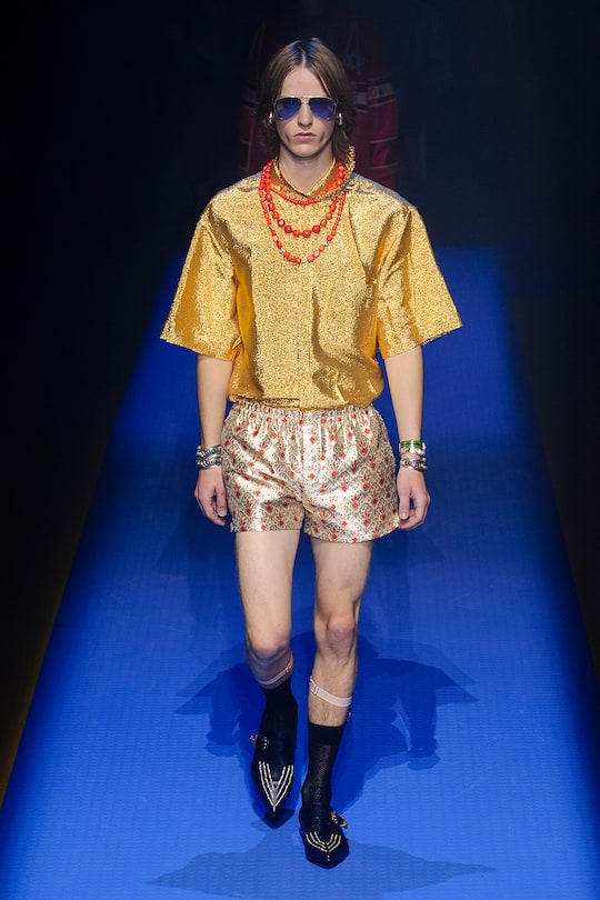 Runway-Bild der Gucci Frühjahr/Sommer 2018 Kollektion aus Mailand