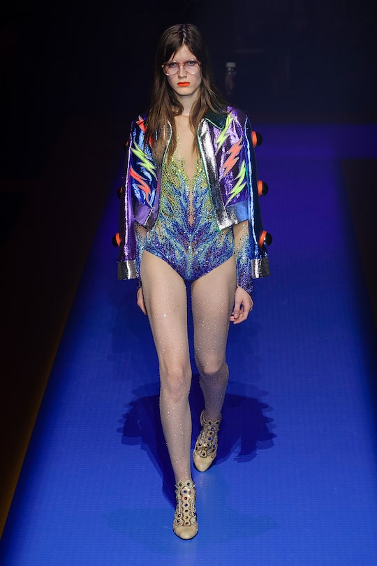 Runway-Bild der Gucci Frühjahr/Sommer 2018 Kollektion aus Mailand