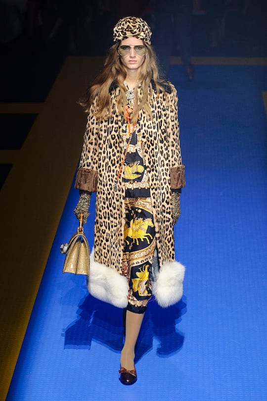 Runway-Bild der Gucci Frühjahr/Sommer 2018 Kollektion aus Mailand