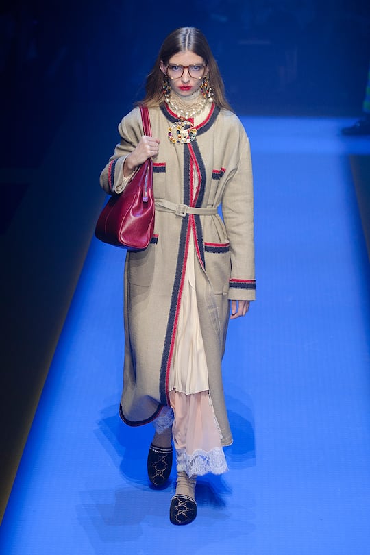 Runway-Bild der Gucci Frühjahr/Sommer 2018 Kollektion aus Mailand