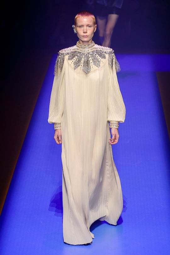 Runway-Bild der Gucci Frühjahr/Sommer 2018 Kollektion aus Mailand