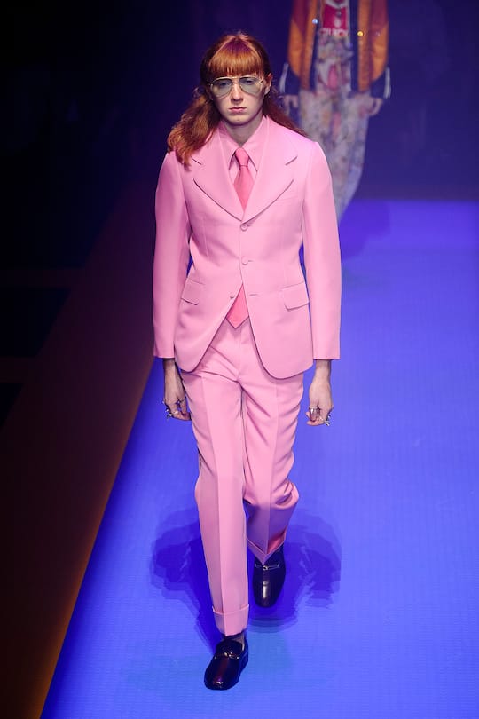 Runway-Bild der Gucci Frühjahr/Sommer 2018 Kollektion aus Mailand
