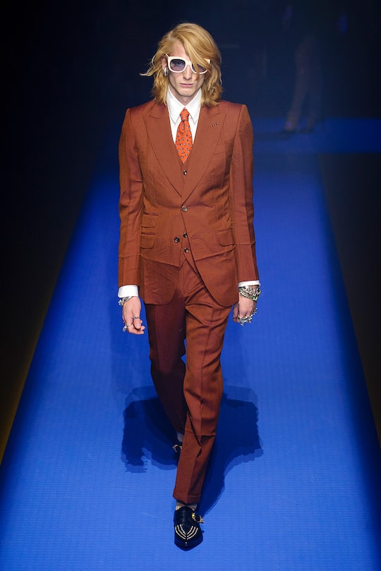 Runway-Bild der Gucci Frühjahr/Sommer 2018 Kollektion aus Mailand