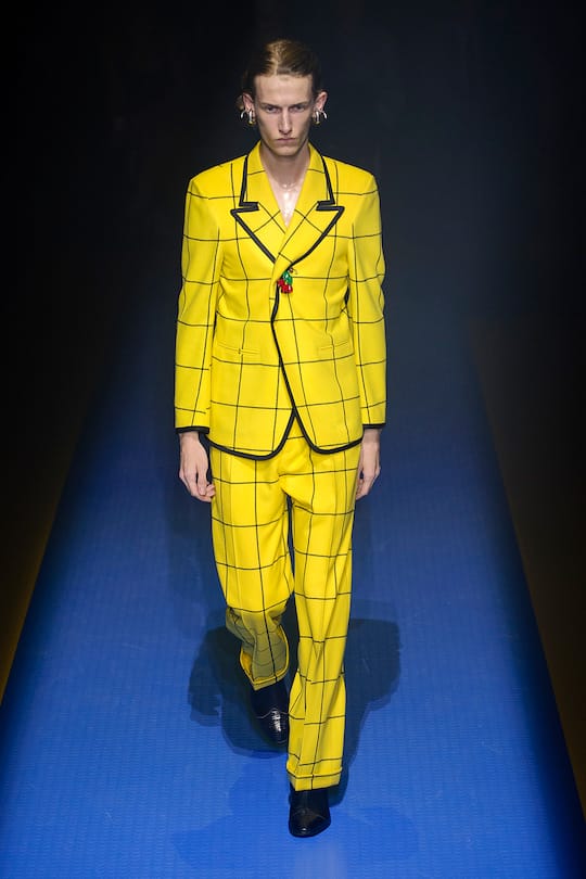 Runway-Bild der Gucci Frühjahr/Sommer 2018 Kollektion aus Mailand