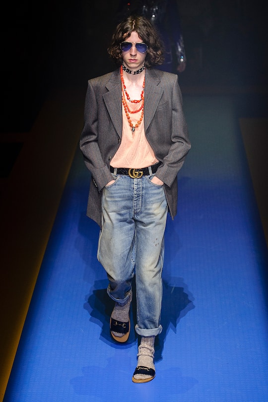 Runway-Bild der Gucci Frühjahr/Sommer 2018 Kollektion aus Mailand