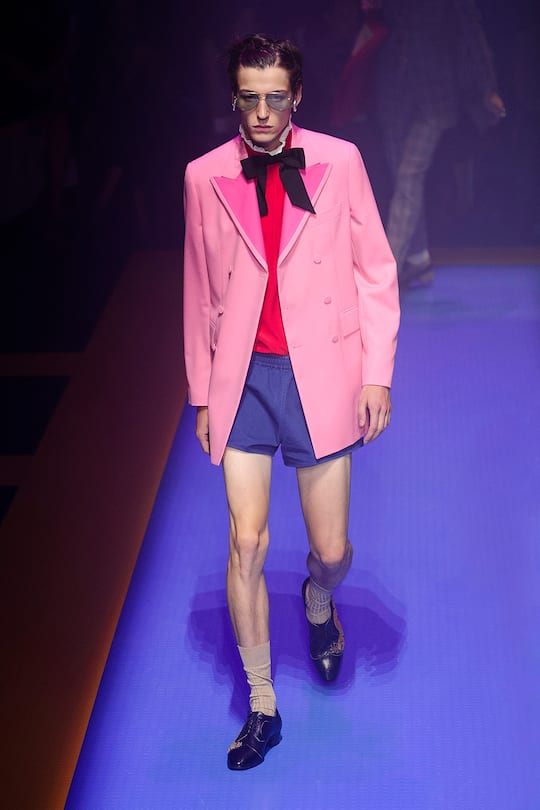 Runway-Bild der Gucci Frühjahr/Sommer 2018 Kollektion aus Mailand