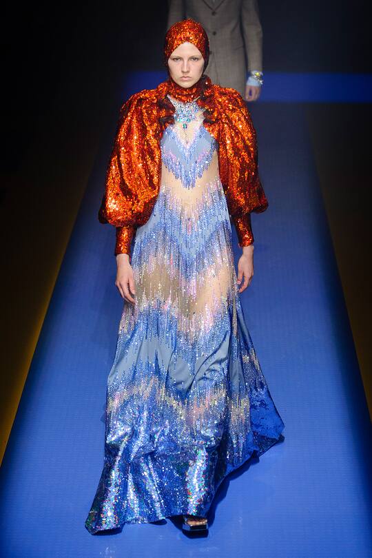 Runway-Bild der Gucci Frühjahr/Sommer 2018 Kollektion aus Mailand