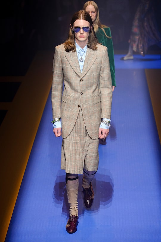 Runway-Bild der Gucci Frühjahr/Sommer 2018 Kollektion aus Mailand
