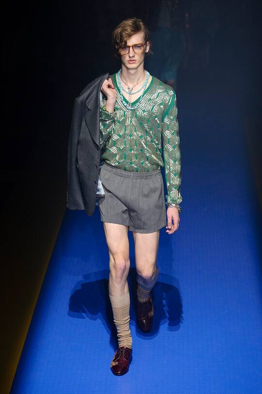 Runway-Bild der Gucci Frühjahr/Sommer 2018 Kollektion aus Mailand