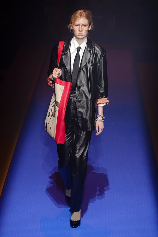 Runway-Bild der Gucci Frühjahr/Sommer 2018 Kollektion aus Mailand