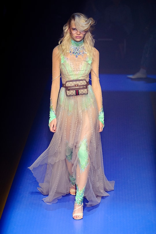 Runway-Bild der Gucci Frühjahr/Sommer 2018 Kollektion aus Mailand