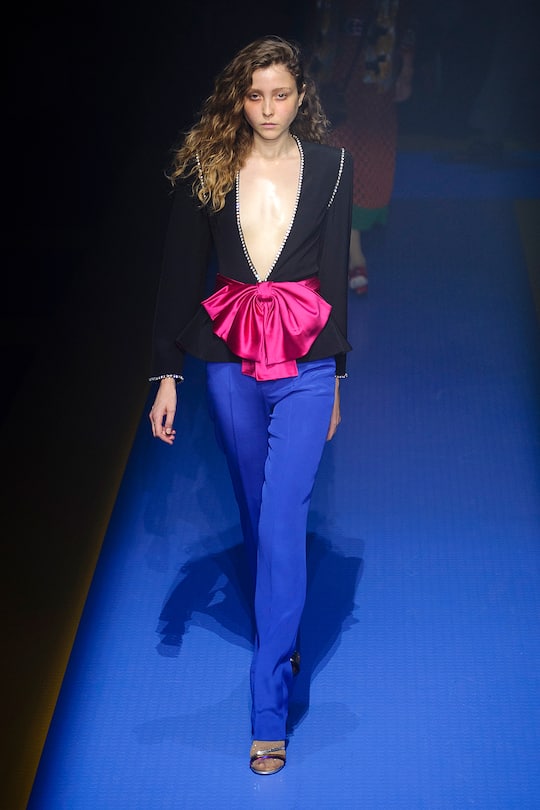 Runway-Bild der Gucci Frühjahr/Sommer 2018 Kollektion aus Mailand