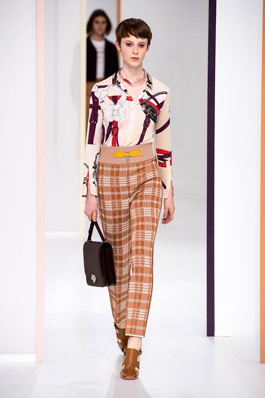 Runway-Bild der Hermès Frühjahr/Sommer 2018 Show in Paris