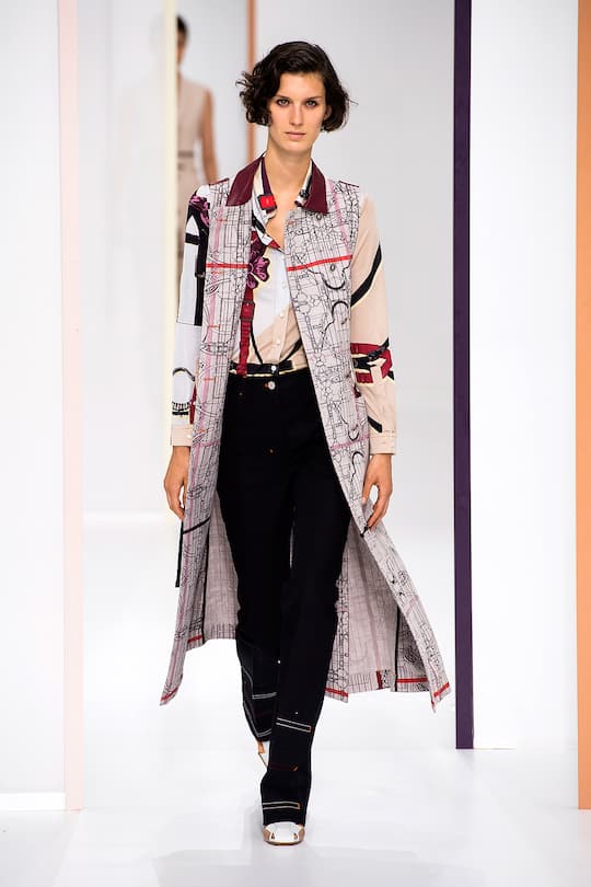 Runway-Bild der Hermès Frühjahr/Sommer 2018 Show in Paris