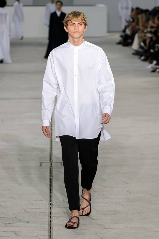 Runway-Bild der Jil Sander Frühjahr/Sommer 2018 Show in Mailand