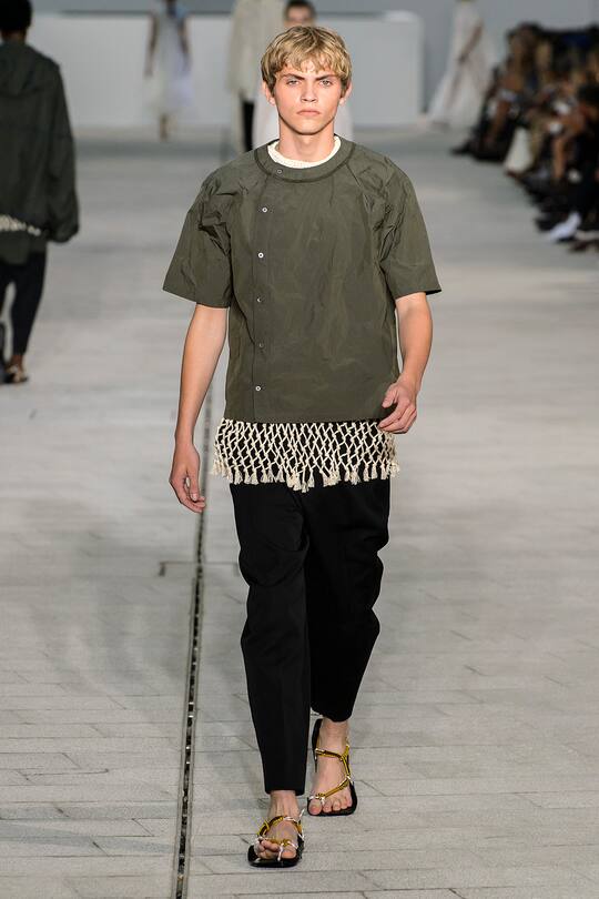 Runway-Bild der Jil Sander Frühjahr/Sommer 2018 Show in Mailand