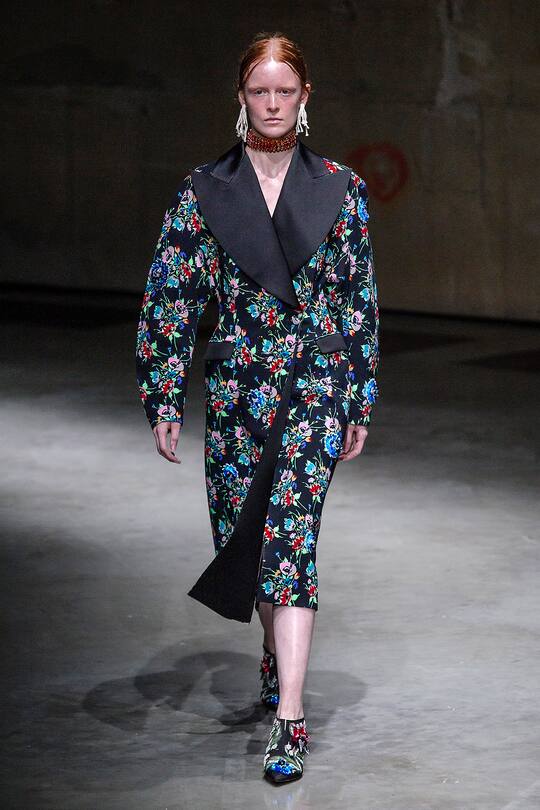 Runway-Bild der Christopher Kane SS18 Show in London