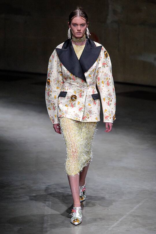 Runway-Bild der Christopher Kane SS18 Show in London