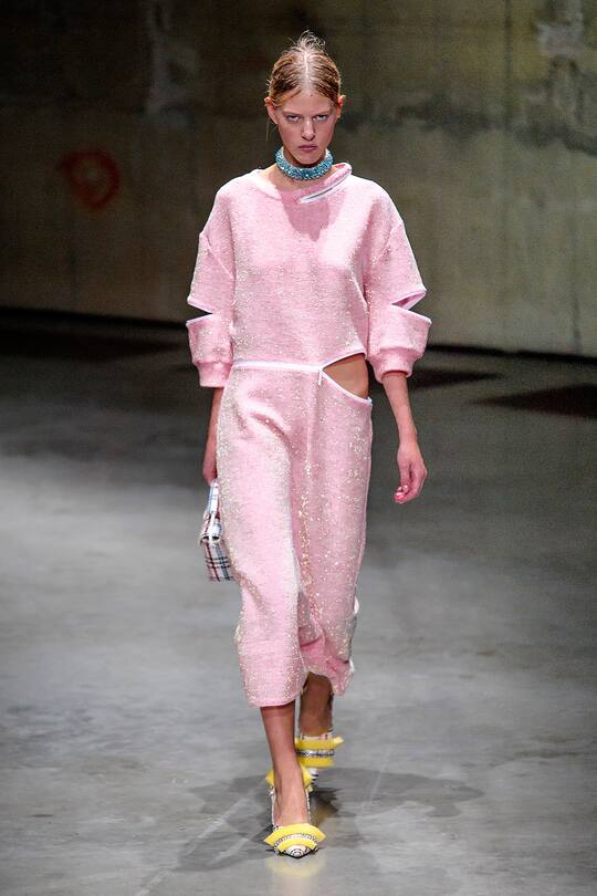 Runway-Bild der Christopher Kane SS18 Show in London