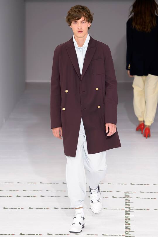 Runway-Bild der Lacoste Frühjahr/Sommer 2018 Show in Paris