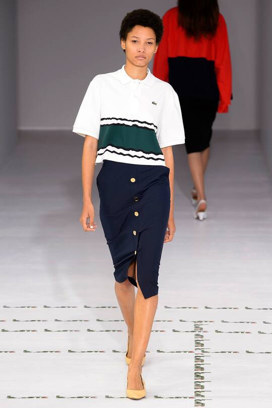 Runway-Bild der Lacoste Frühjahr/Sommer 2018 Show in Paris