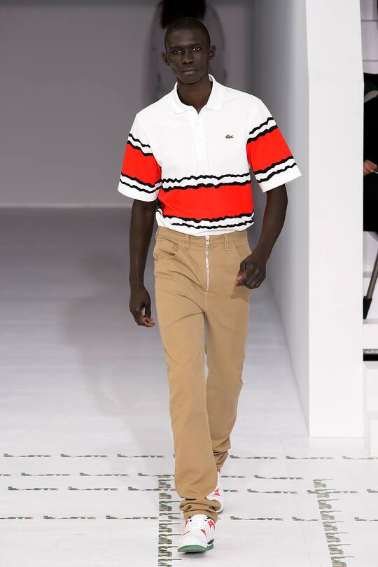Runway-Bild der Lacoste Frühjahr/Sommer 2018 Show in Paris
