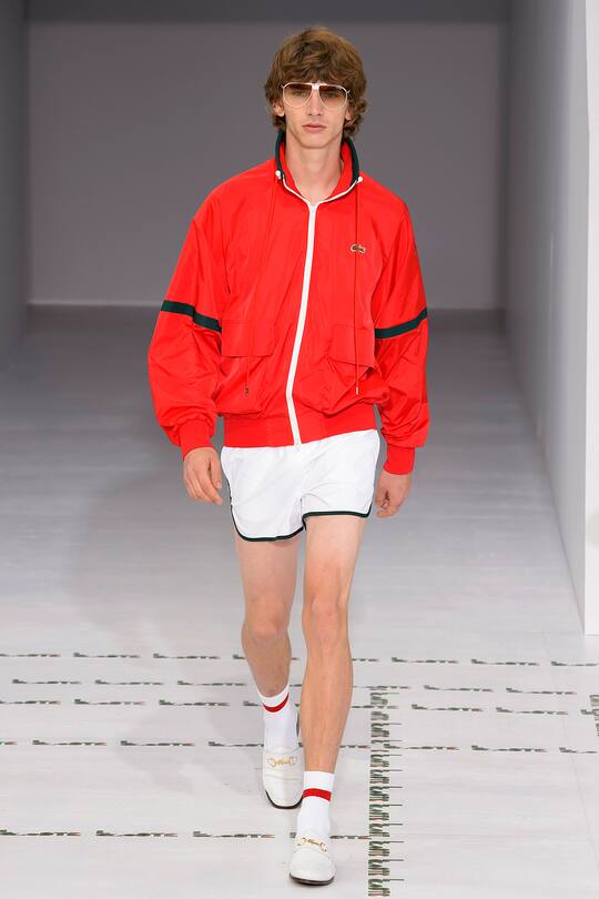 Runway-Bild der Lacoste Frühjahr/Sommer 2018 Show in Paris