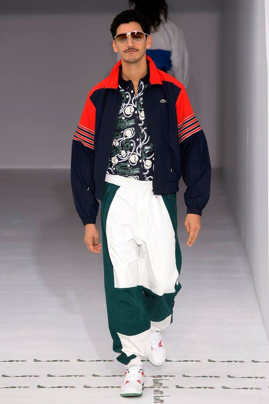 Runway-Bild der Lacoste Frühjahr/Sommer 2018 Show in Paris