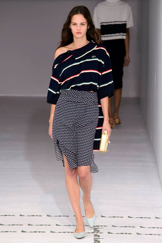 Runway-Bild der Lacoste Frühjahr/Sommer 2018 Show in Paris