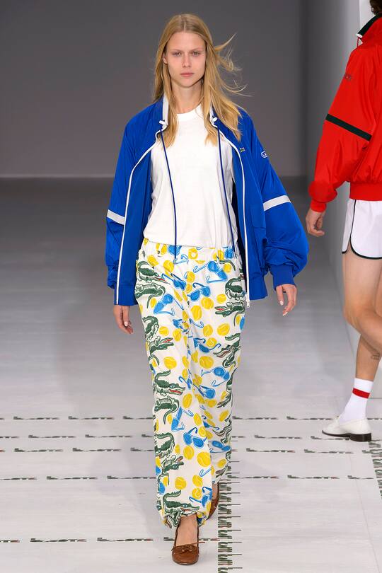 Runway-Bild der Lacoste Frühjahr/Sommer 2018 Show in Paris