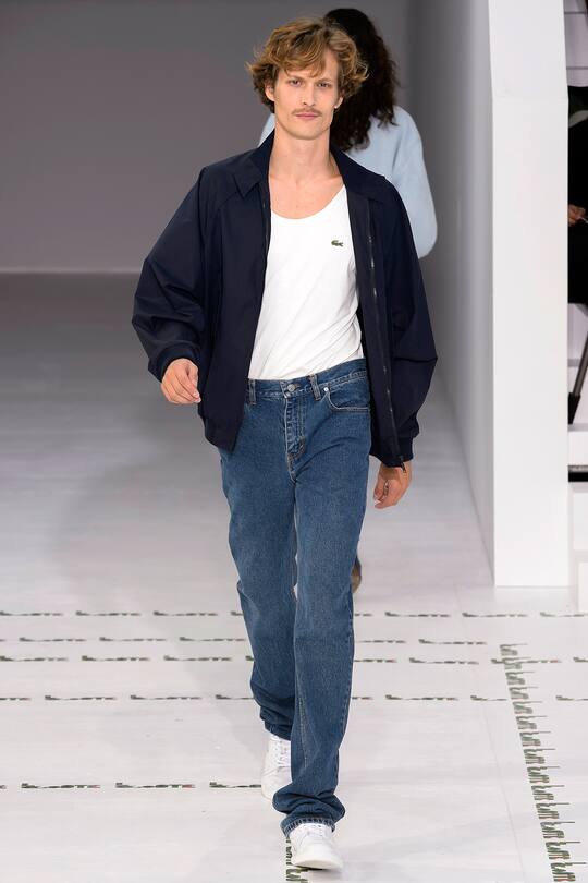 Runway-Bild der Lacoste Frühjahr/Sommer 2018 Show in Paris