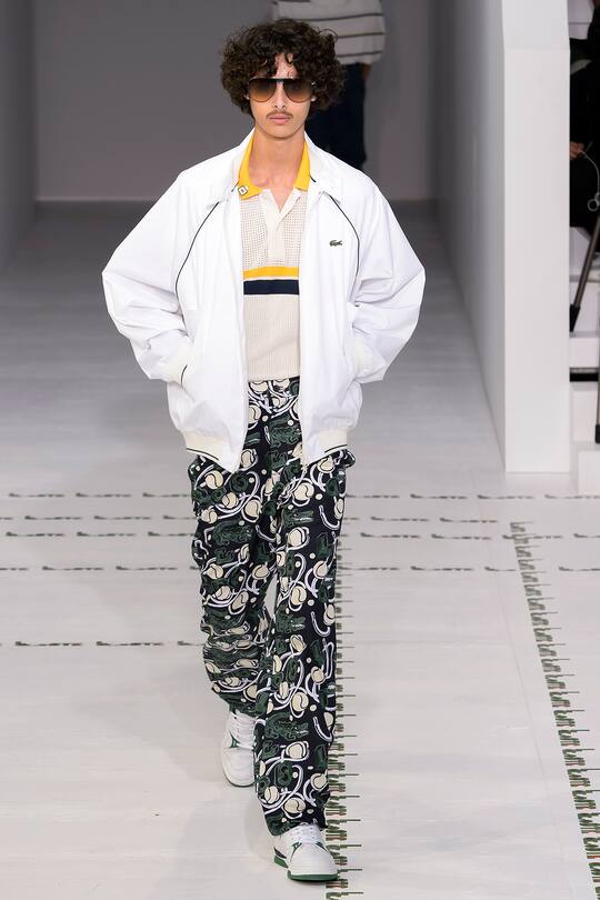Runway-Bild der Lacoste Frühjahr/Sommer 2018 Show in Paris