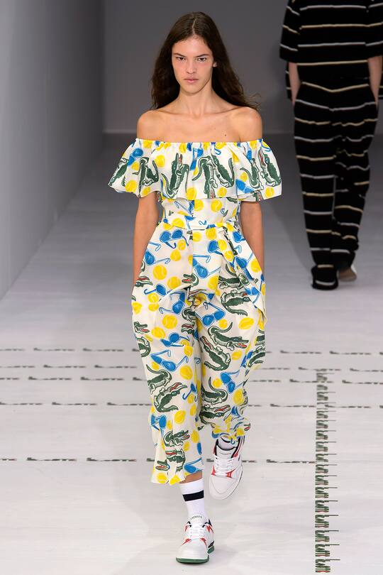 Runway-Bild der Lacoste Frühjahr/Sommer 2018 Show in Paris