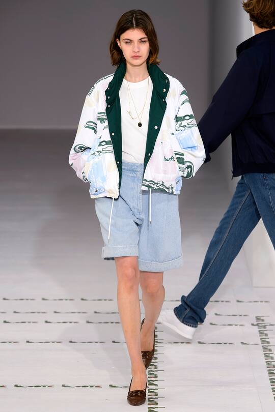 Runway-Bild der Lacoste Frühjahr/Sommer 2018 Show in Paris
