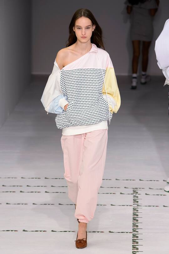 Runway-Bild der Lacoste Frühjahr/Sommer 2018 Show in Paris
