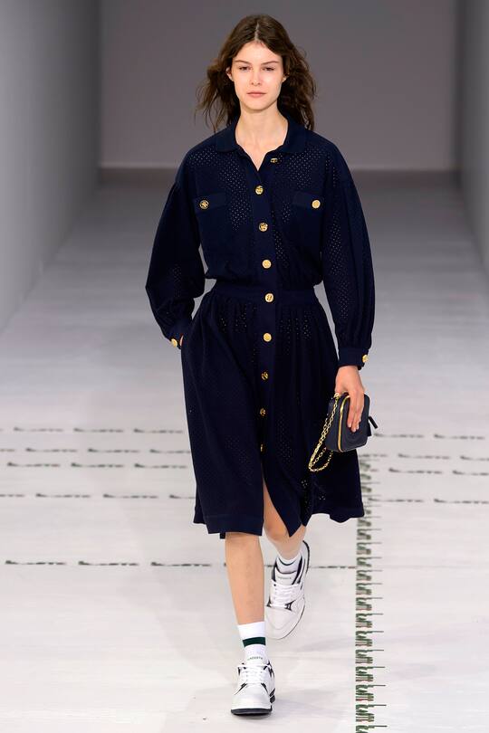 Runway-Bild der Lacoste Frühjahr/Sommer 2018 Show in Paris