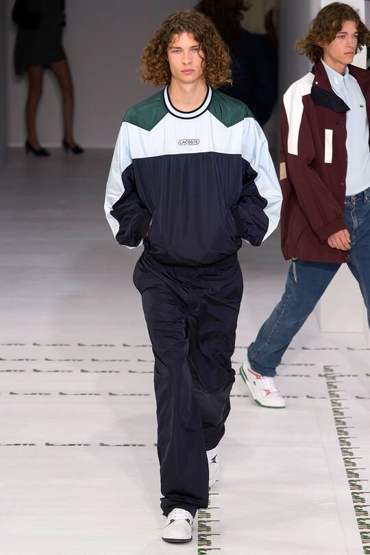 Runway-Bild der Lacoste Frühjahr/Sommer 2018 Show in Paris