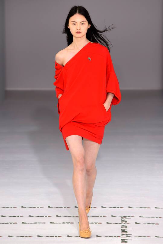 Runway-Bild der Lacoste Frühjahr/Sommer 2018 Show in Paris