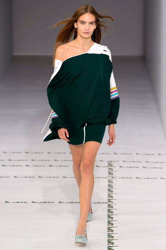 Runway-Bild der Lacoste Frühjahr/Sommer 2018 Show in Paris