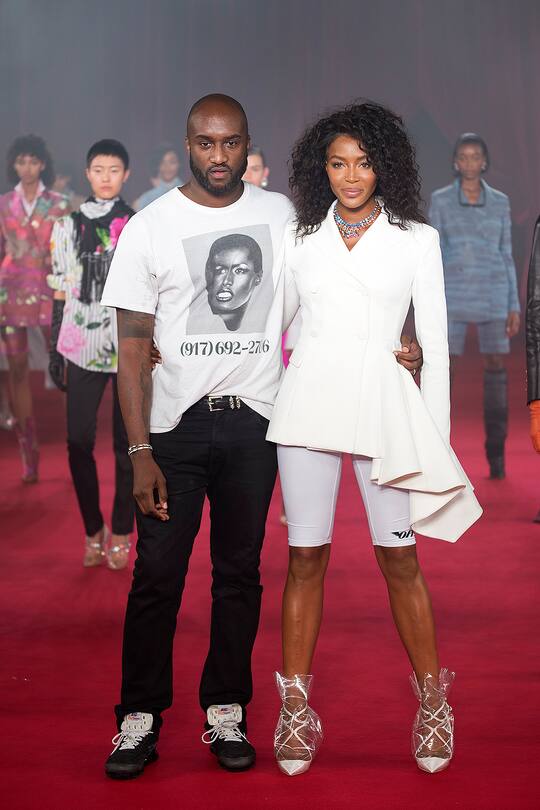 Runway-Bild der Off White Frühjahr/Sommer 2018 Show in Paris