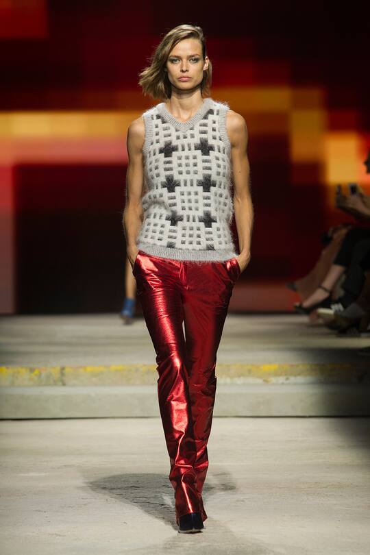 Die Topshop Herbst/Winter 2017 Show in London.